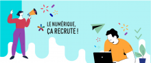 Cartographie "le numérique ça recrute"